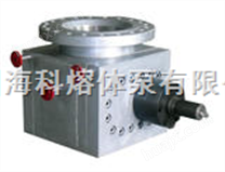 高温MP-R反应釜输出熔体泵 塑料片材挤出熔体泵 化工泵 热熔胶泵