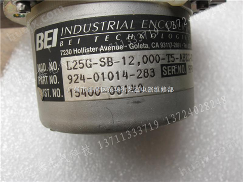 BEI Industrial Encoder Division L25G-SB-12,000-M5